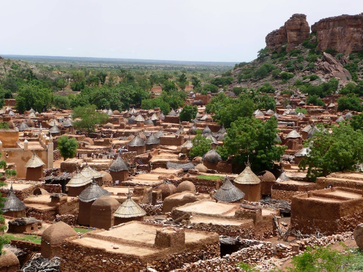 permukiman masyarakat Dogon