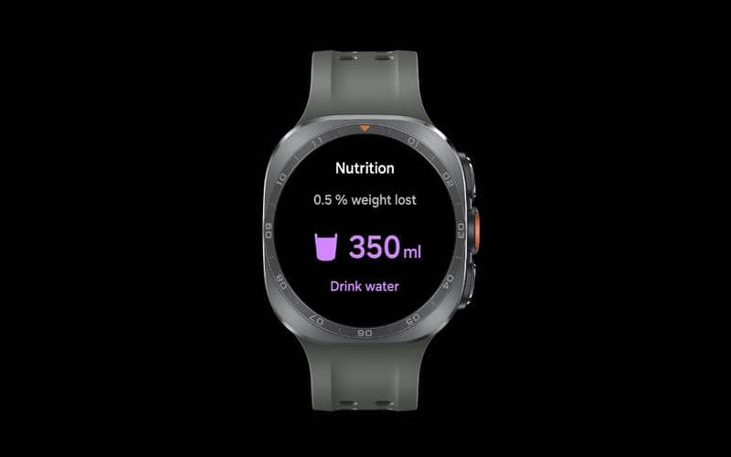 fitur Nutrition Alert di Galaxy Watch Ultra2