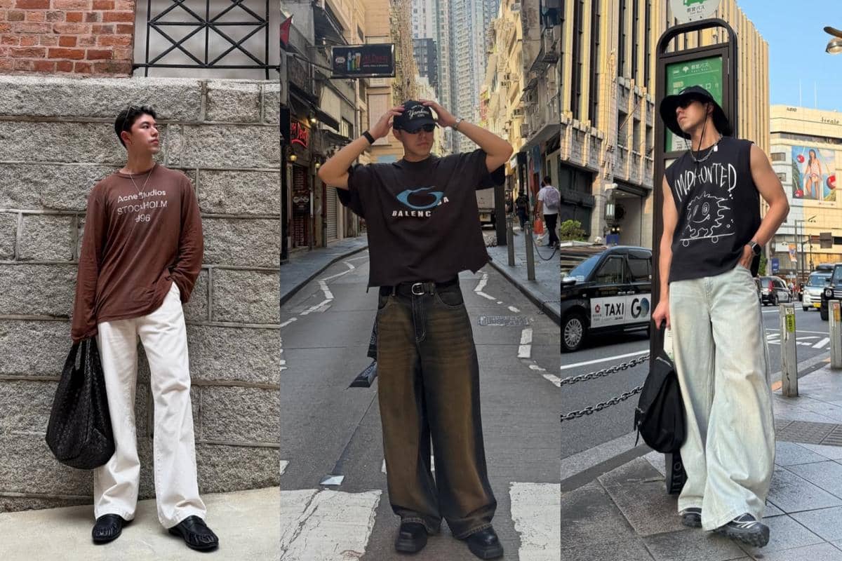 10 Gaya Outfit Day Out ala Nine Naphat, Santai Tapi Stylish! 