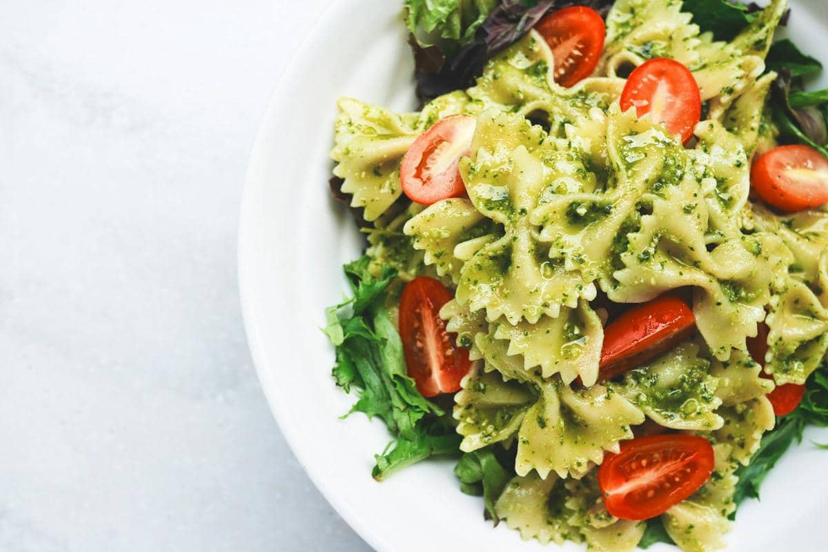 ilustrasi pasta salad