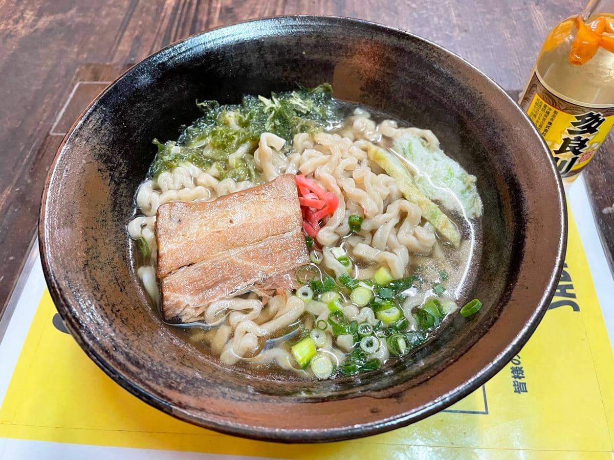 ilustrasi okinawa soba