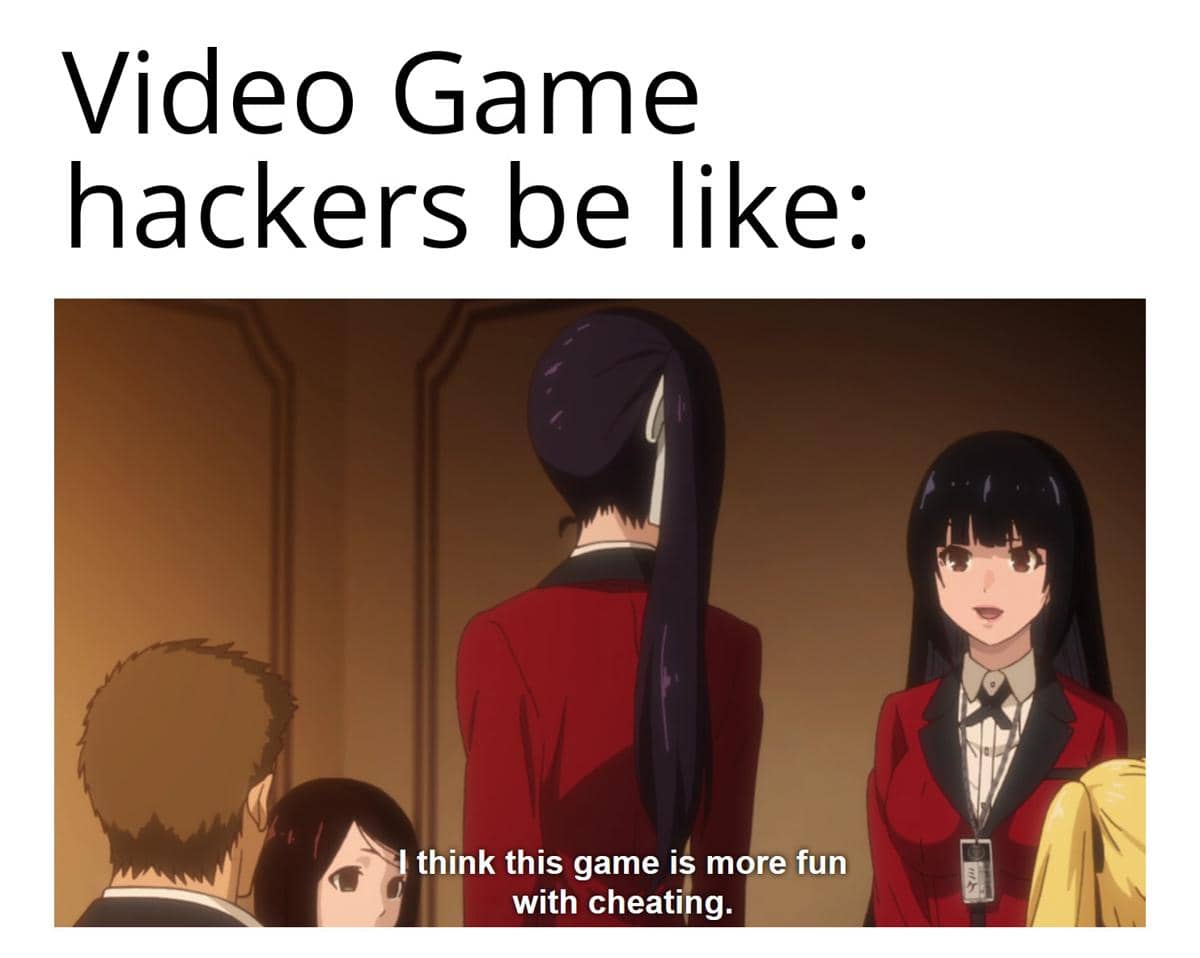 meme anime tentang peretas