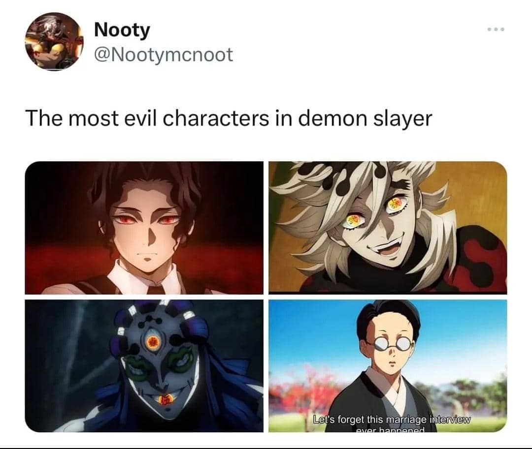 meme anime sifat setara iblis