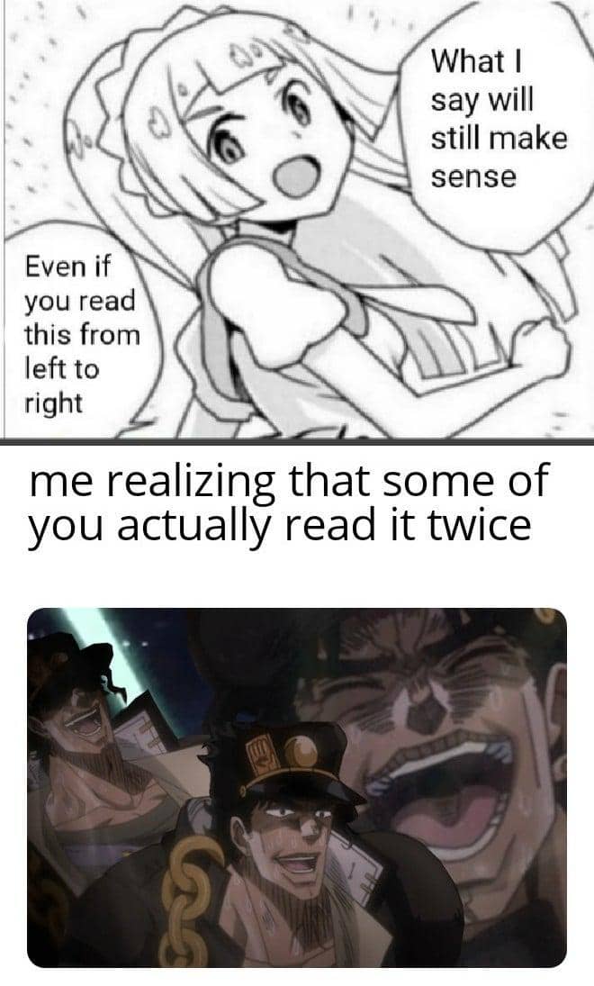 meme anime tentang ketawa jahat