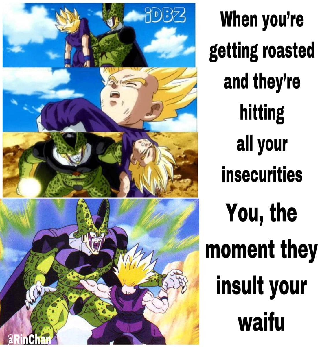 meme anime tentang kurang percaya diri