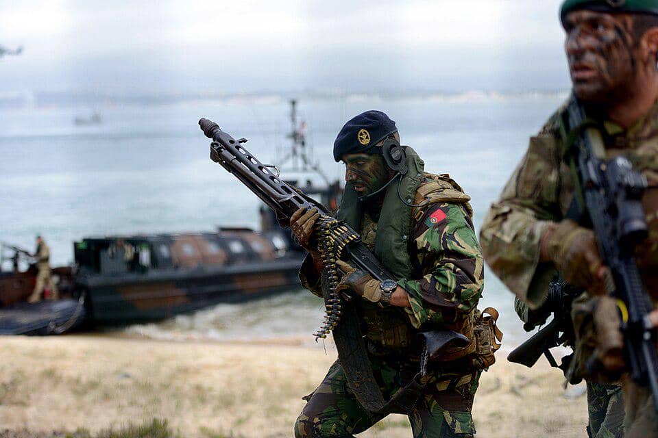 Tentara Angkatan Laut Portugal.