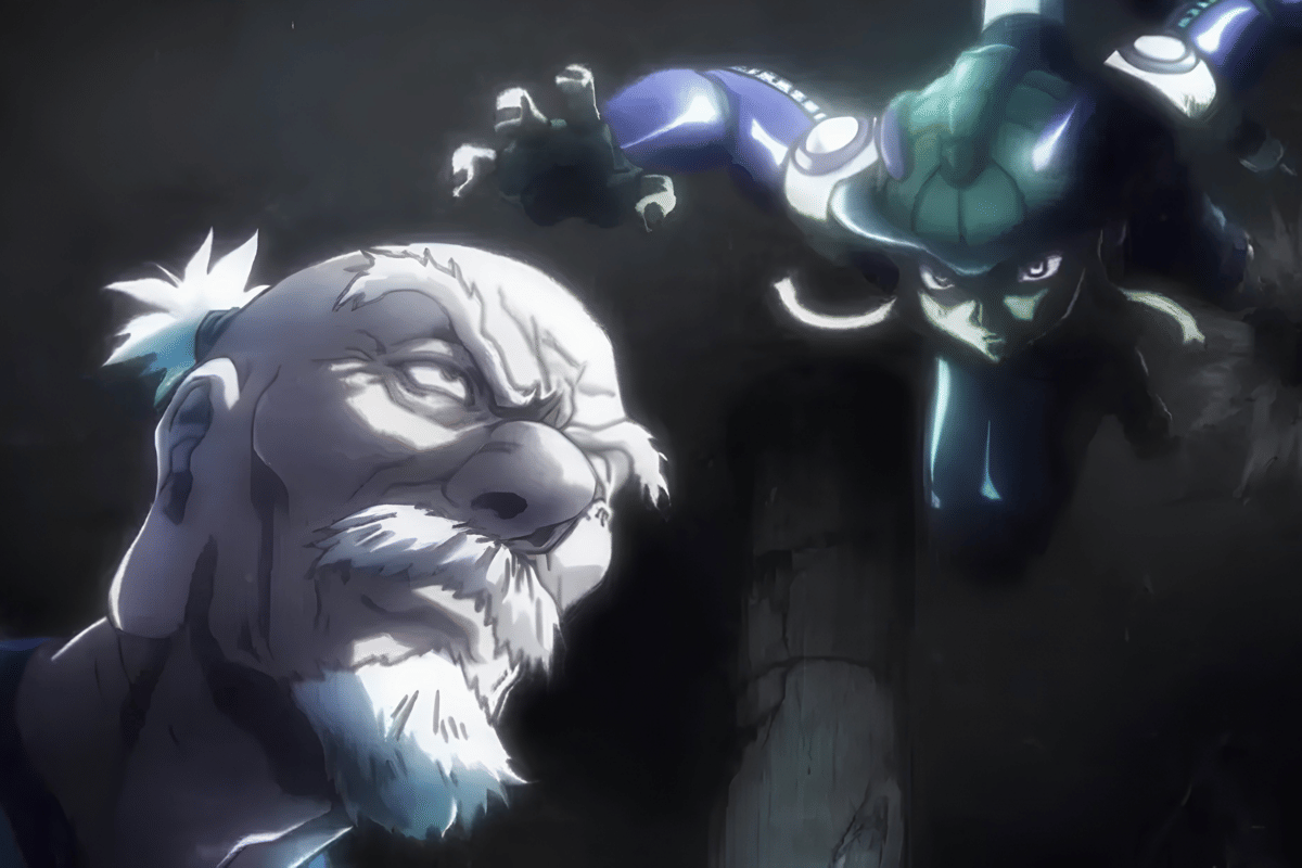 Isaac Netero Melawan Meruem.