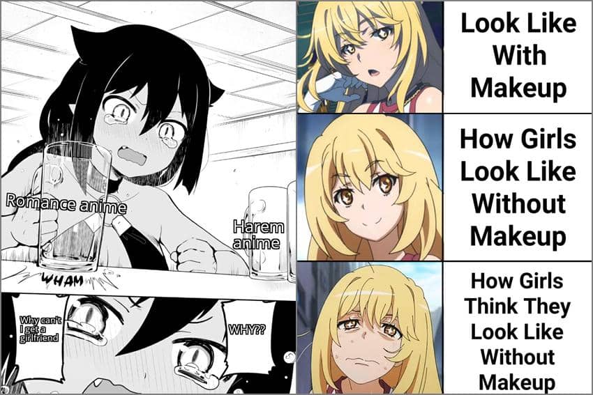 8 Meme Anime tentang Kurang Percaya Diri, Malah Jadi OVT