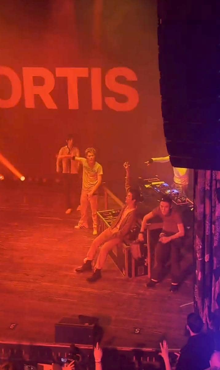 potret CORTIS debut di Lollapalooza Aftershow Chicago 2026