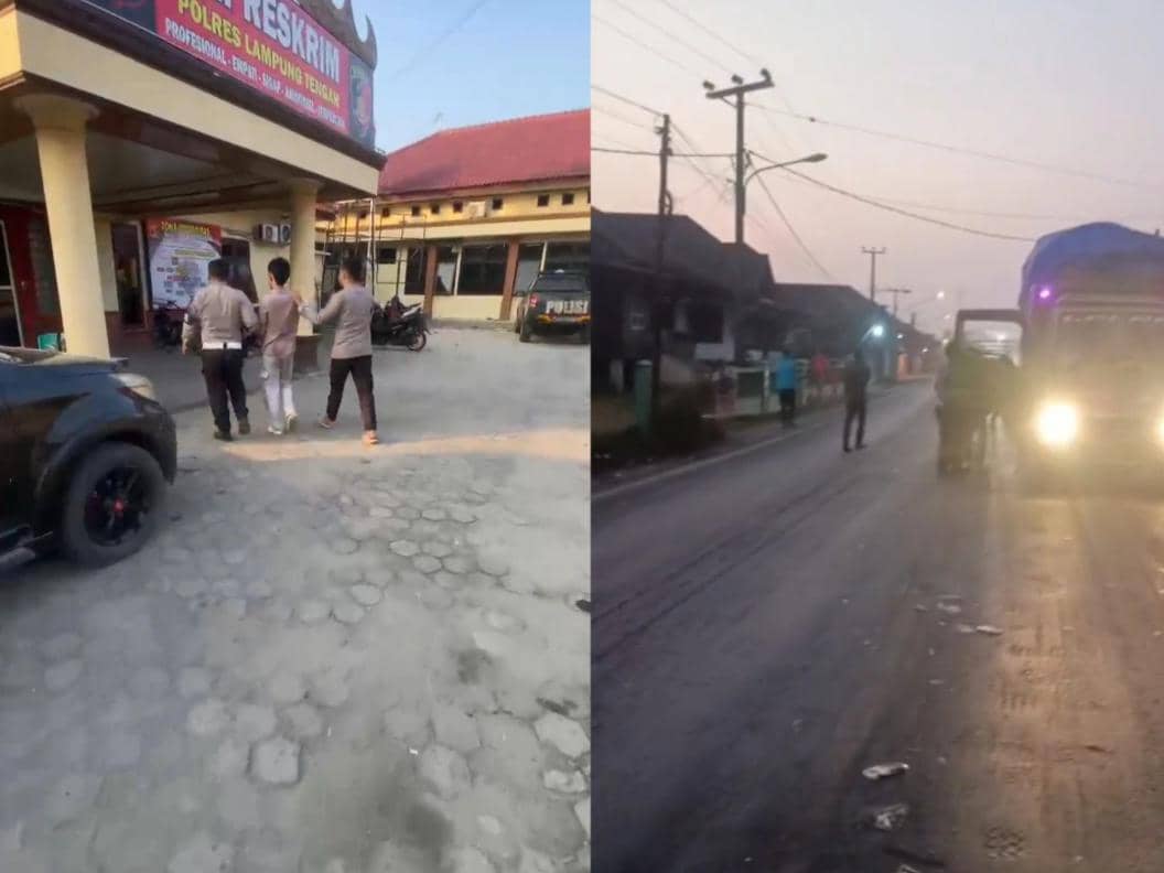 Sopir ke Toilet, Truk Angkut Sawit Dicuri di Tol Lampung