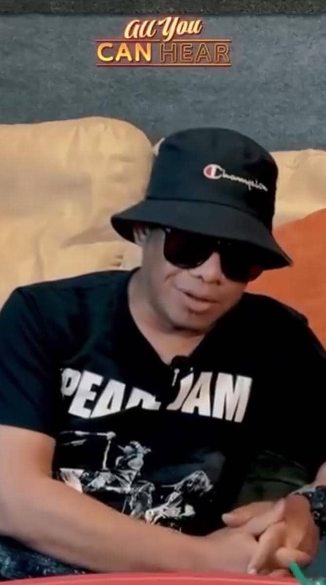 Potret Trisno Pas Band dalam unggahan akun Instagram @tris_noize, dengan detail latar yang tidak dijelaskan pada caption.
