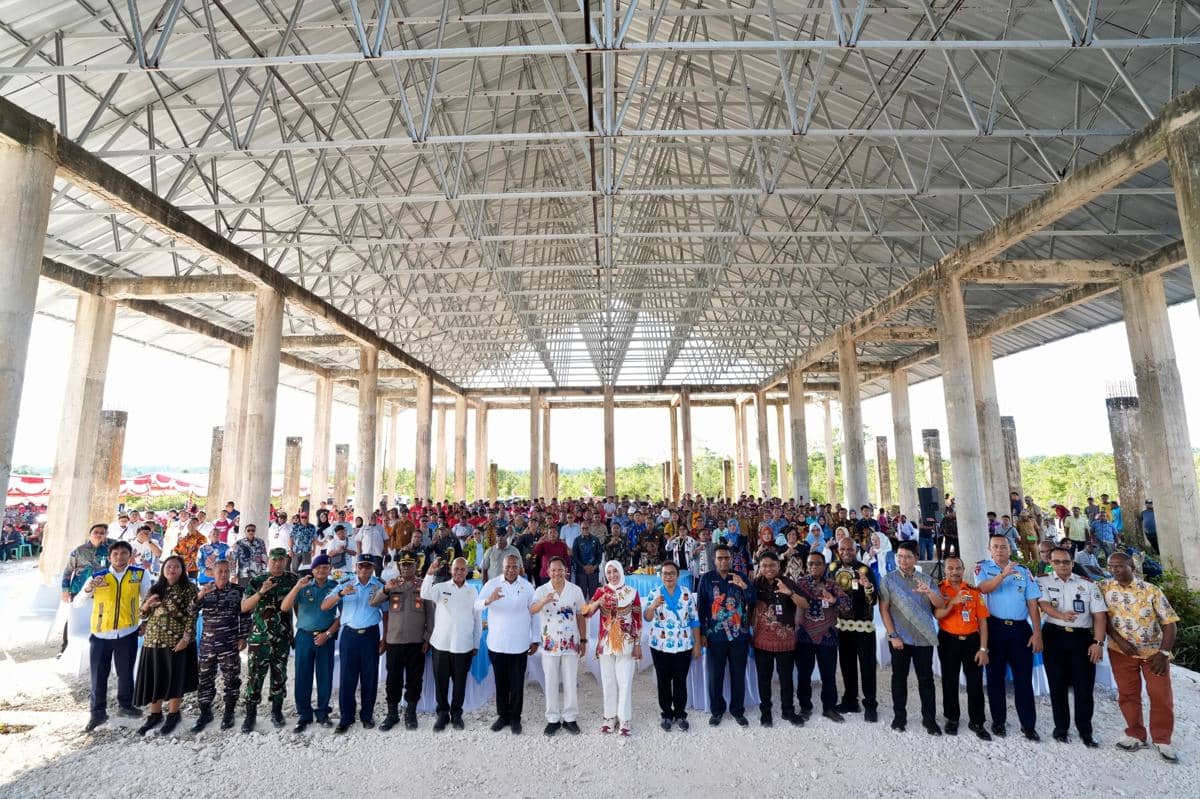 Mendagri Resmikan Groundbreaking Sekolah Rakyat di Biak Numfor