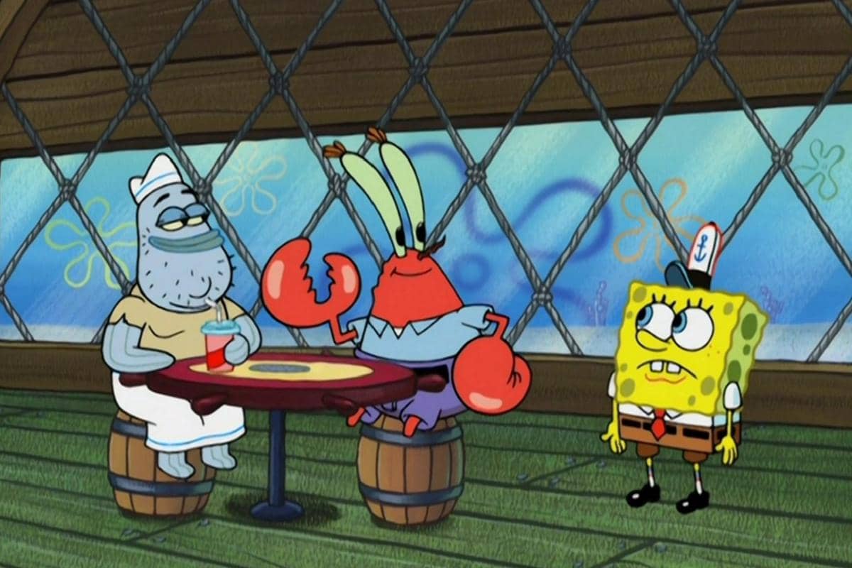 Jim, mantan karyawan Krusty Krab yang banyak disanjung sampai membuat SpongeBob merasa inferior
