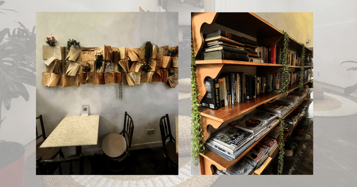 potret book cafe Lana Seduh & Singgah
