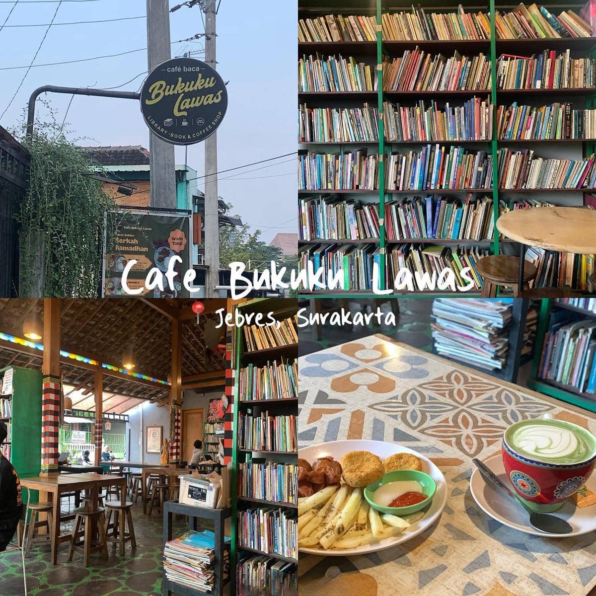 potret book cafe Bukuku Lawas