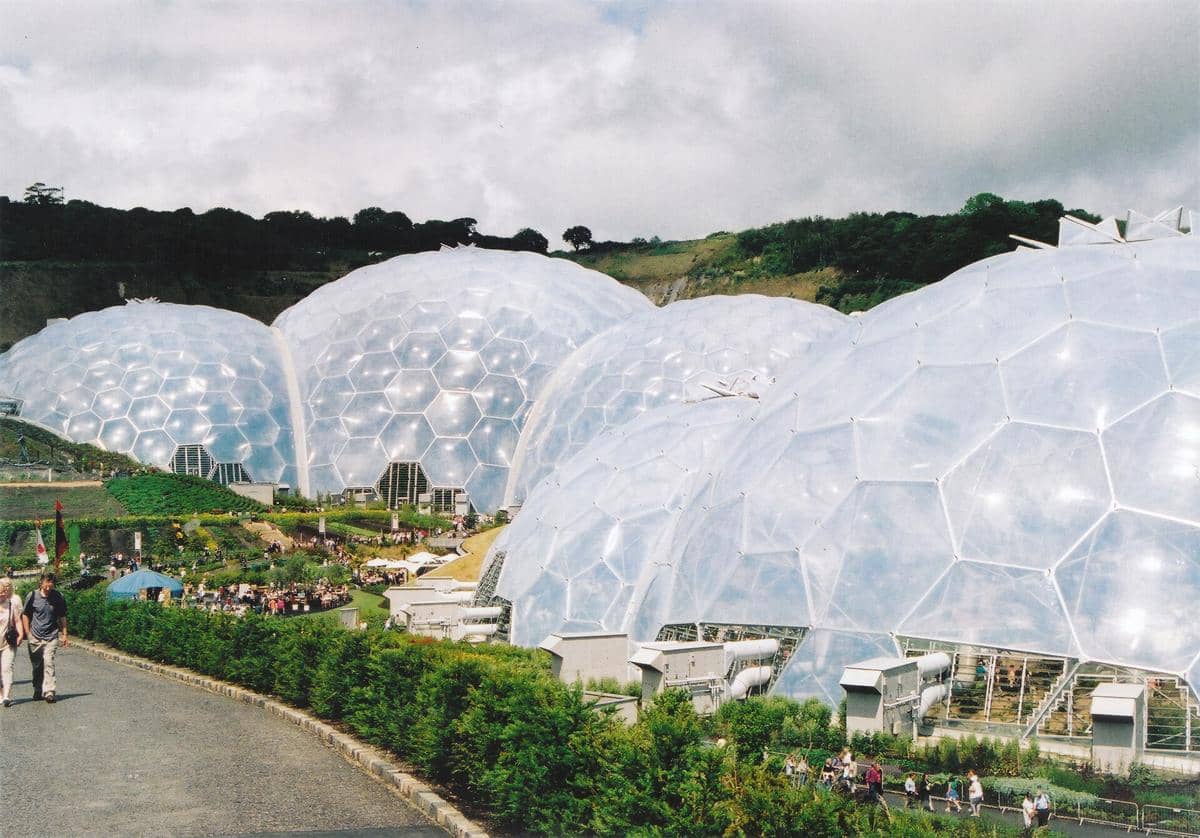 potret Eden Project di Inggris