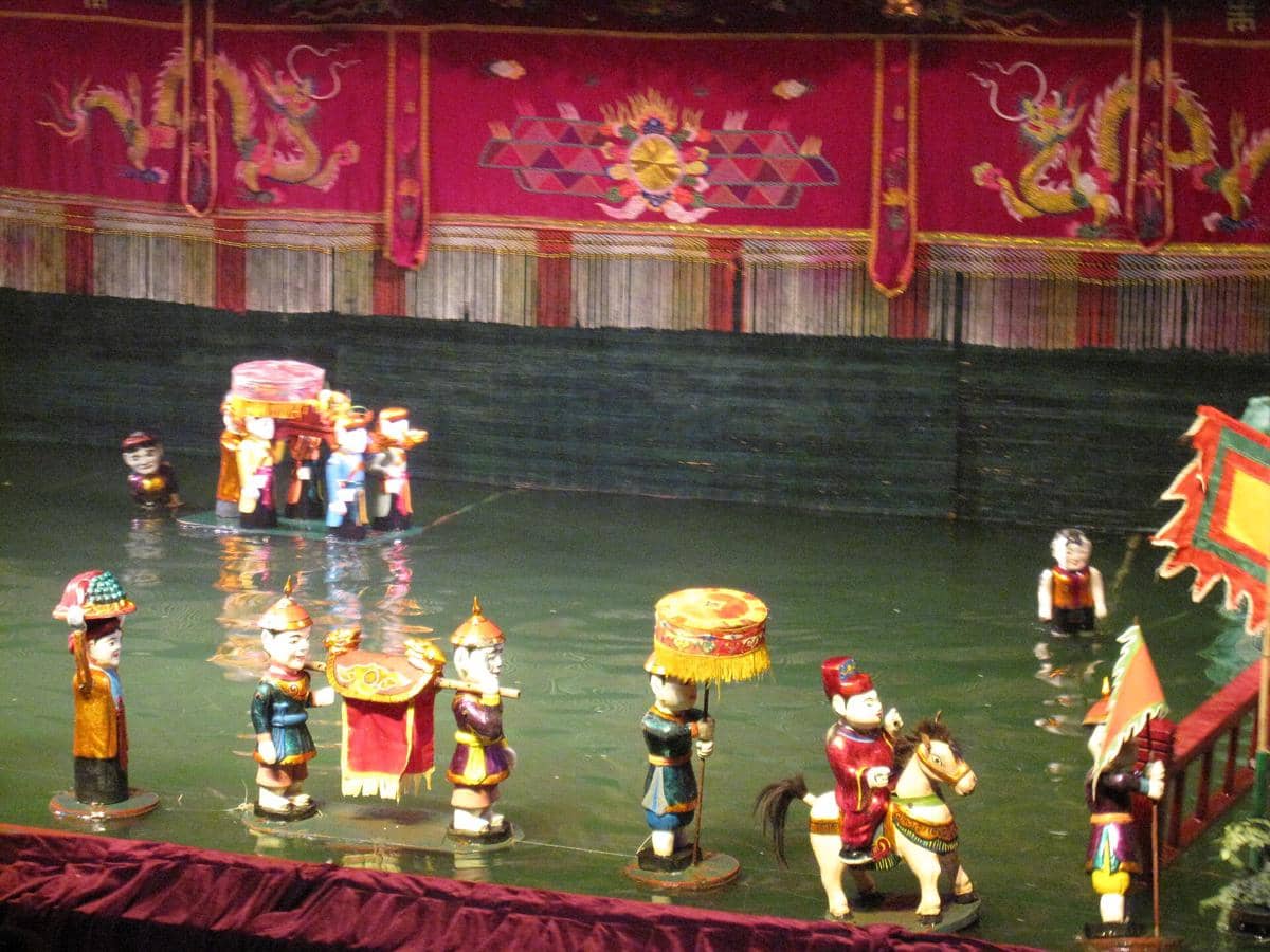 potret Thang Long Water Puppet Theater
