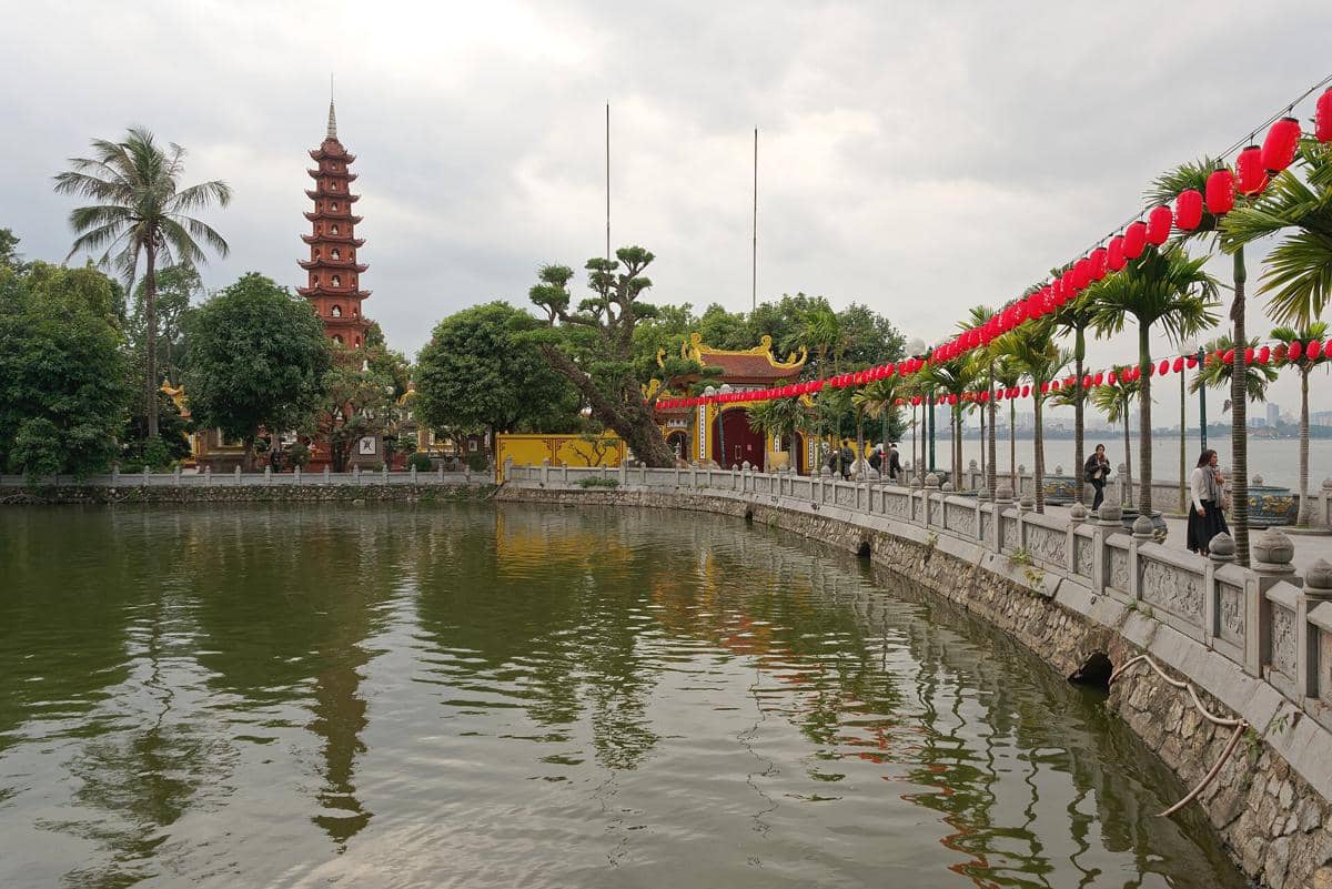 potret Tran Quoc Pagoda