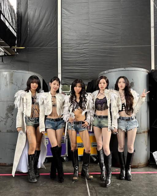 potret i-dle debut di Lollapalooza Chicago 2026