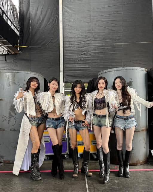 potret i-dle debut di Lollapalooza Chicago 2026