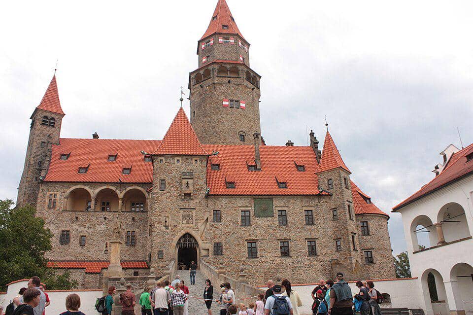 Kastil Bouzov di Ceko