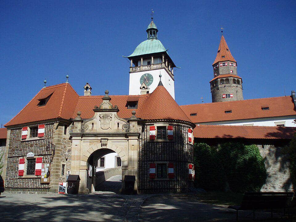 Kastil Bouzov di Ceko