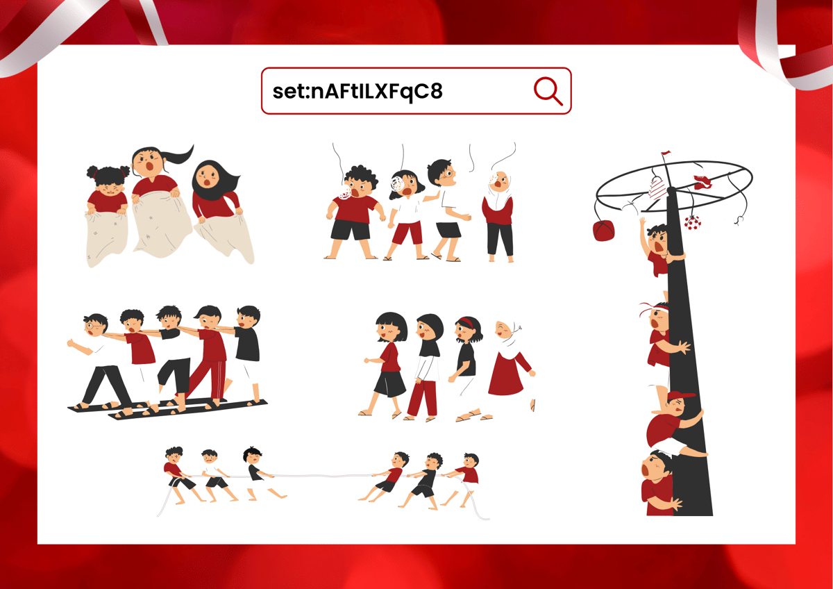 Ilustrasi elemen Canva