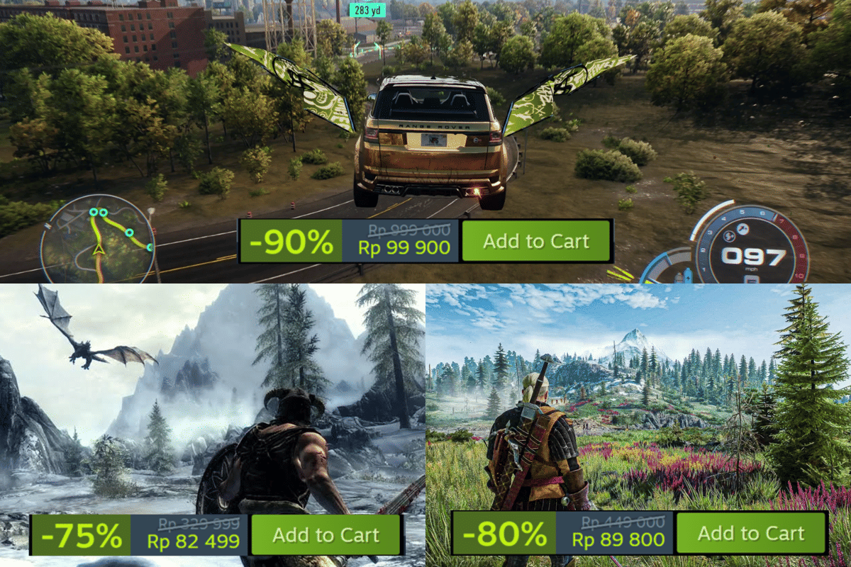 7 Diskon Game Open World di Steam Agustus 2026, Tembus 90 Persen