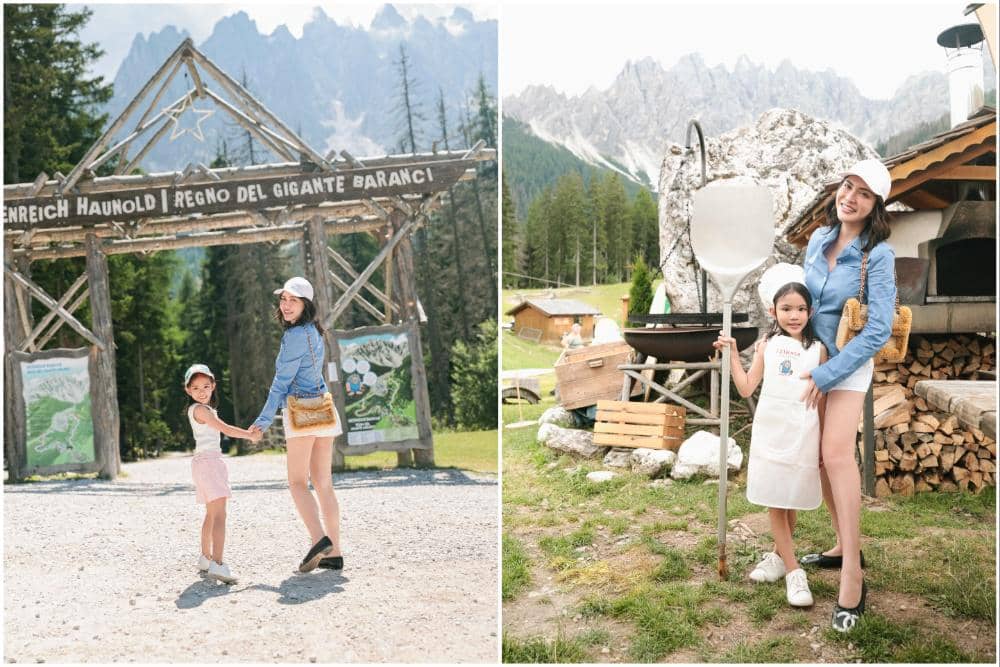 9 Potret Shandy Aulia Ajak Claire Main di Taman Tematik Dolomites