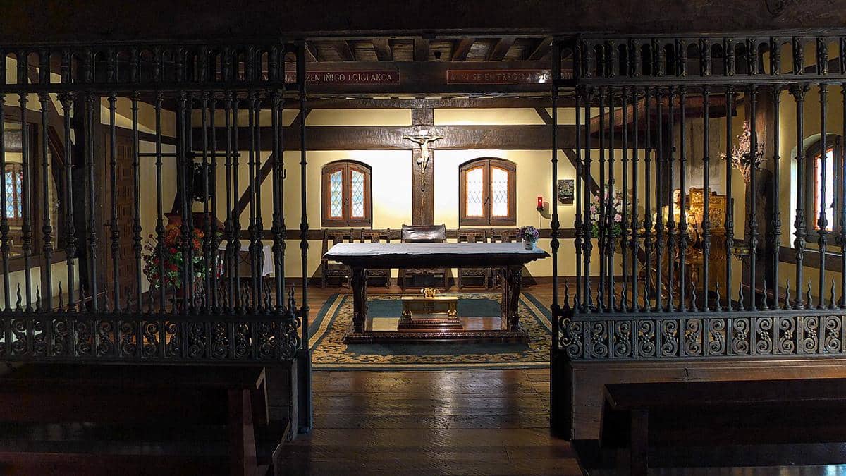 potret Chapel Conversion yang berada dekat Basilika, tempat St. Ignatius Loyola mengalami pemulihan fisik dan batin hingga bertobat