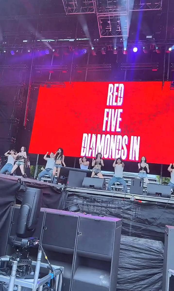 potret i-dle debut di Lollapalooza Chicago 2026