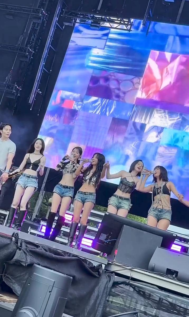 potret i-dle debut di Lollapalooza Chicago 2026