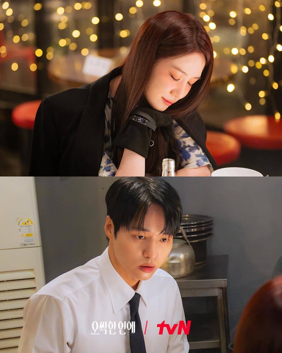 Potongan adegan drama Spooky in Love yang dibagikan melalui akun Instagram resmi tvN Drama, menampilkan suasana serial.