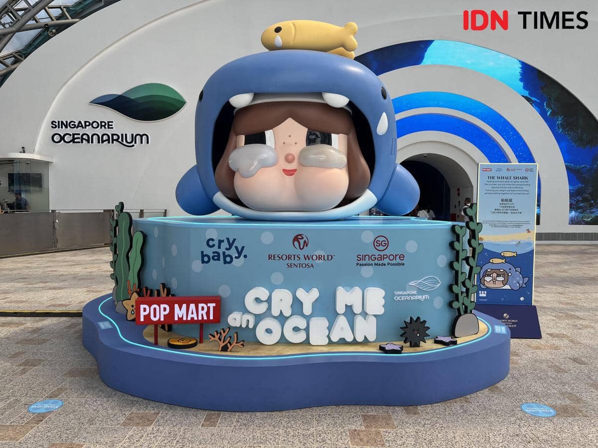 CRYBABY: Cry Me an Ocean di Singapore Oceanarium Ajak Jelajahi Laut lewat Emosi