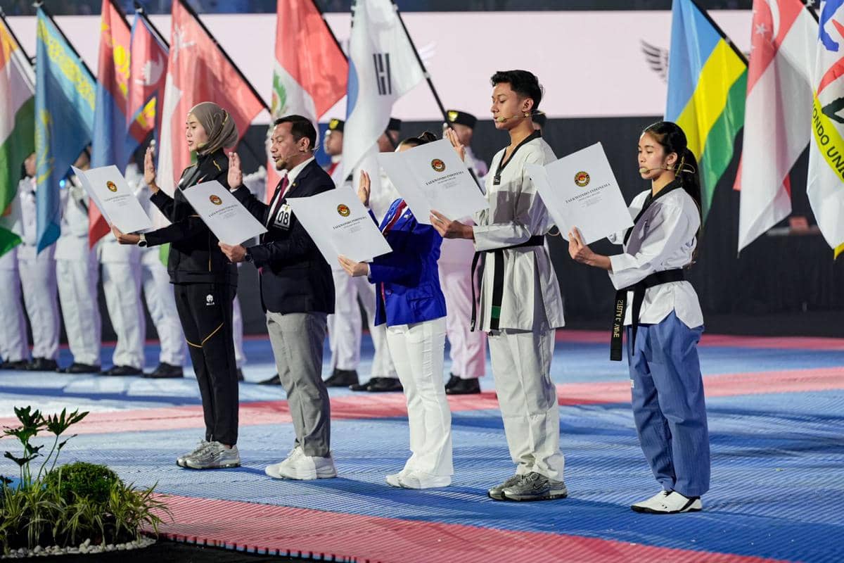 Pembukaan 8th Asian Taekwondo Indonesia Open Championships 2026 (dok.Istimewa)
