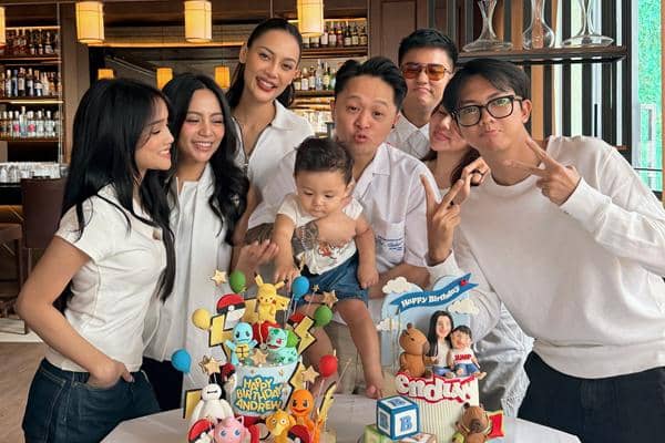 Erika Carlina Rayakan Ultah ke-1 Baby Andrew, Dihadiri Fuji hingga Bravy