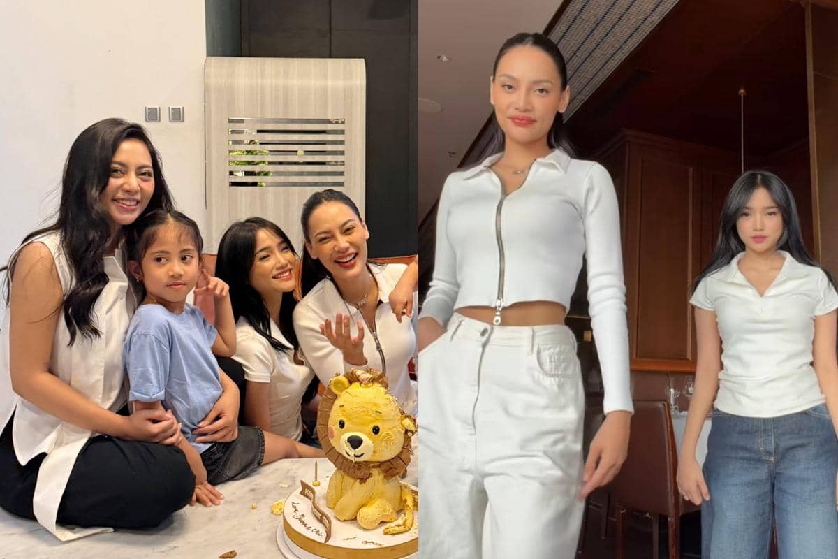 OOTD Erika, Fuji, dan Rachel Vennya di Acara Ultah Andrew Raxy Neil