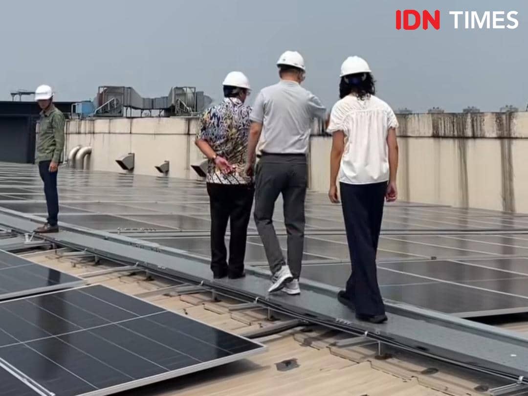 Kurangi Emisi, Mal di Tangerang Pakai Solar Panel untuk Sumber Listrik