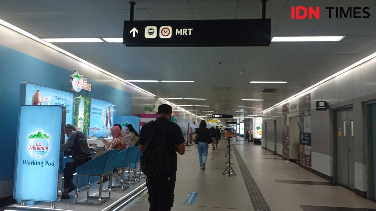 Stasiun MRT Blok A Kini Bernama Blok A Visa
