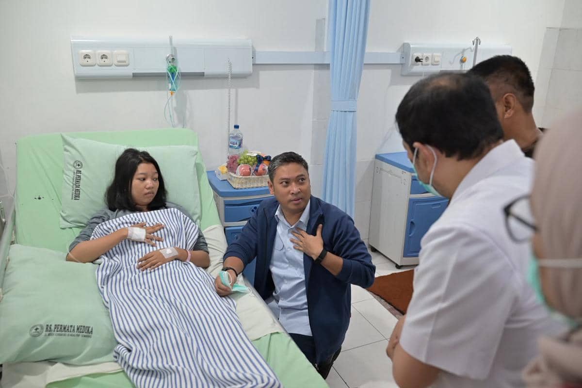 Jenguk Korban, Kepala BGN Tegaskan Zero Tolerance Terhadap Keracunan MBG