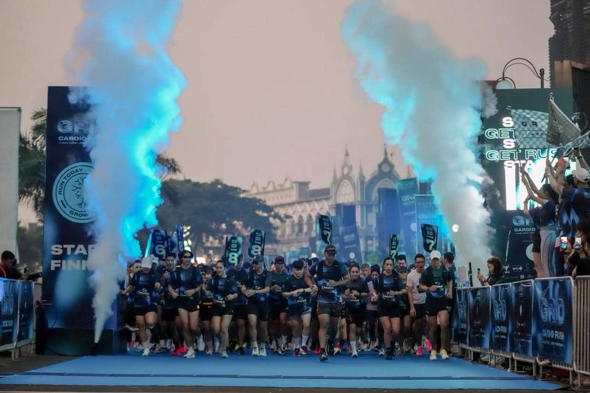 GRID Cardio Rush 2026 Libatkan 1.500 Pelari, 1 Tiket untuk 1 Pohon
