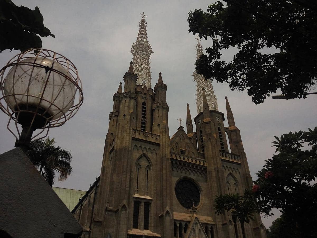 potret Gereja Katedral Jakarta