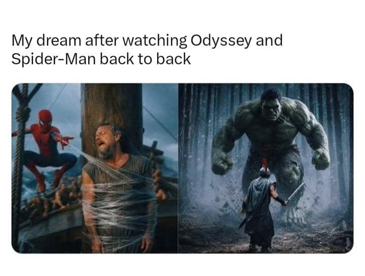 8 Meme Hulk dalam Film Spider-Man: Brand New Day, Jadi Mentor Peter?