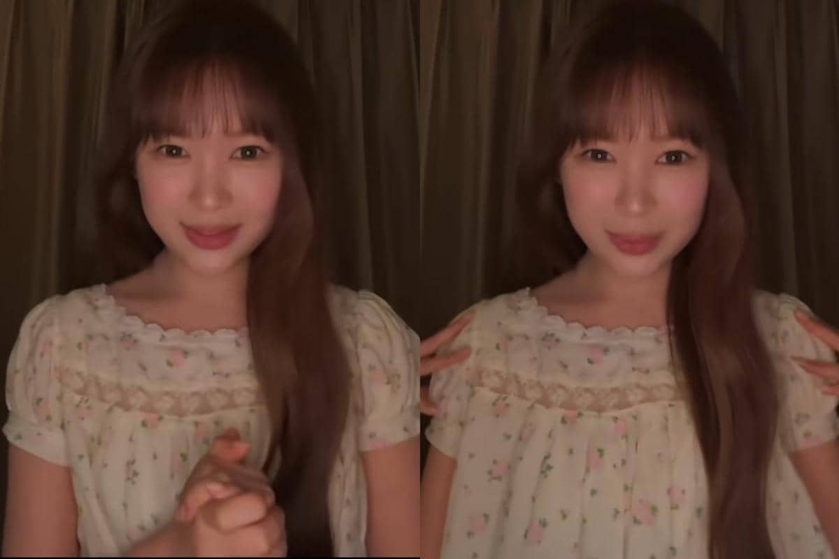 cuplikan live streaming Yeon Hearts2Hearts