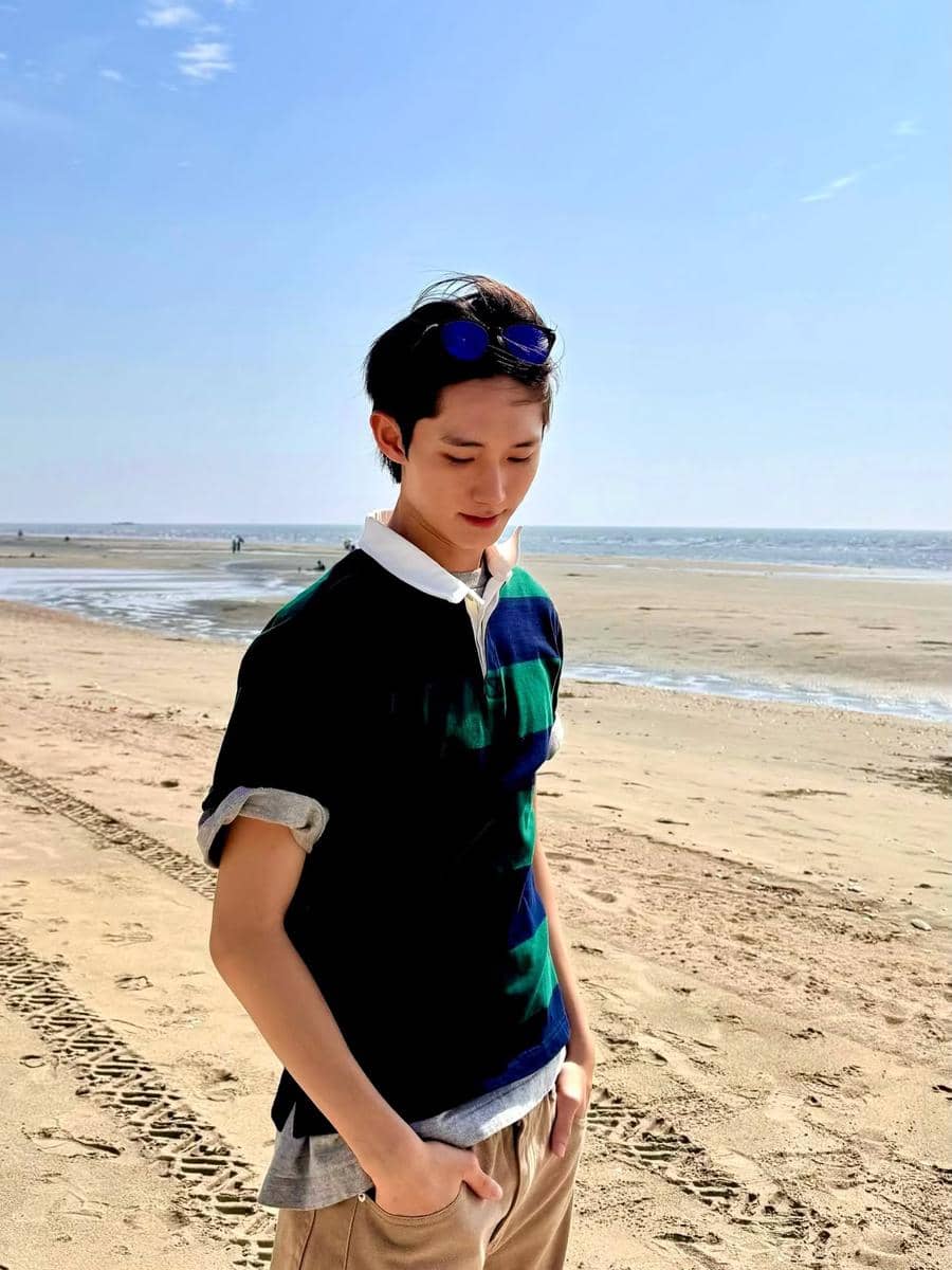 OOTD ke pantai ala Won Bin