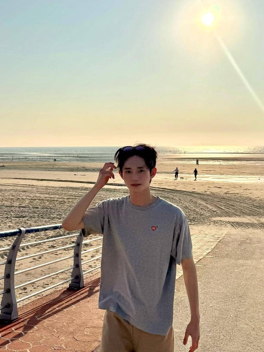OOTD ke pantai ala Won Bin