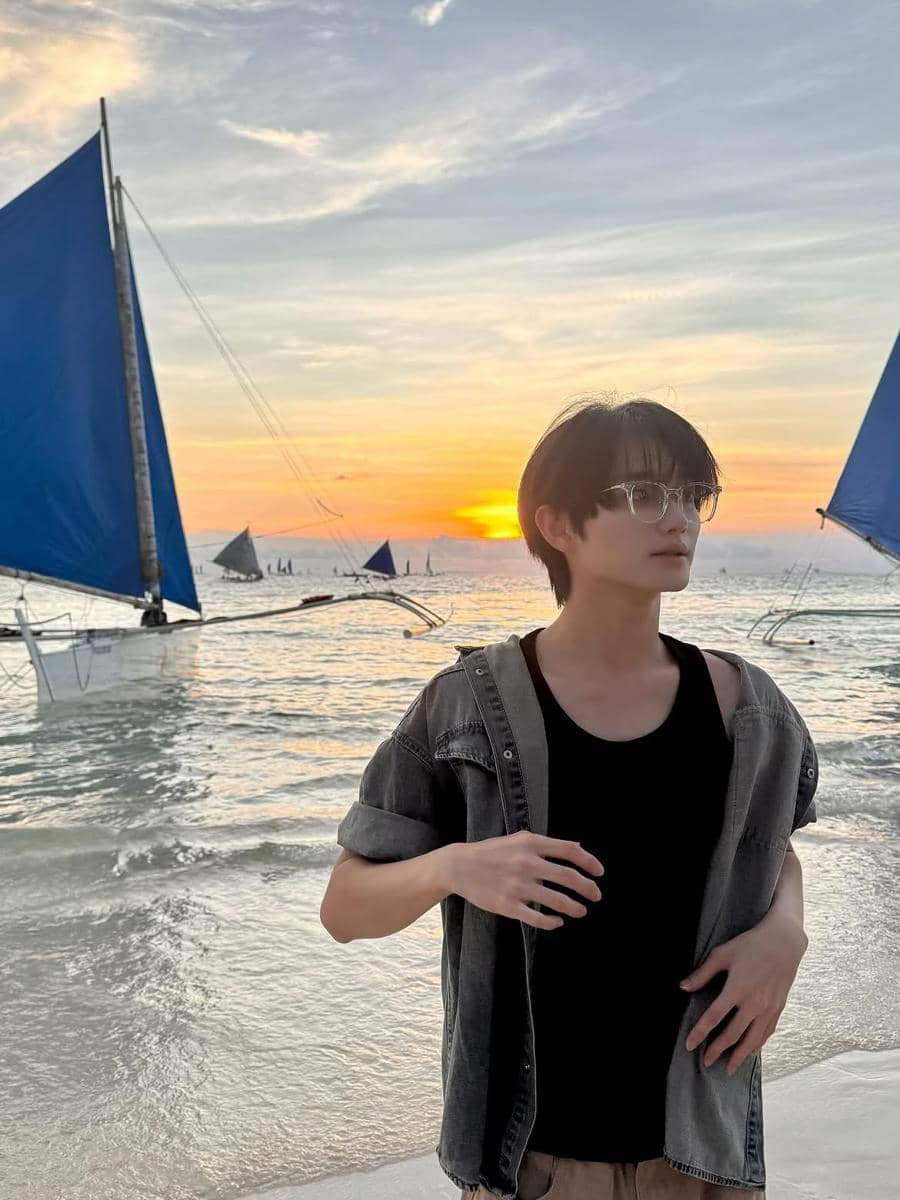 OOTD ke pantai ala Won Bin