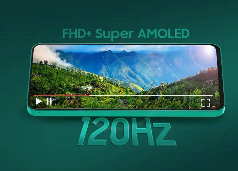 tampilan layar Samsung Galaxy F70 Pro 5G