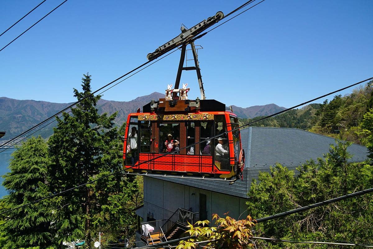 potret Mt. Fuji Panoramic Ropeway