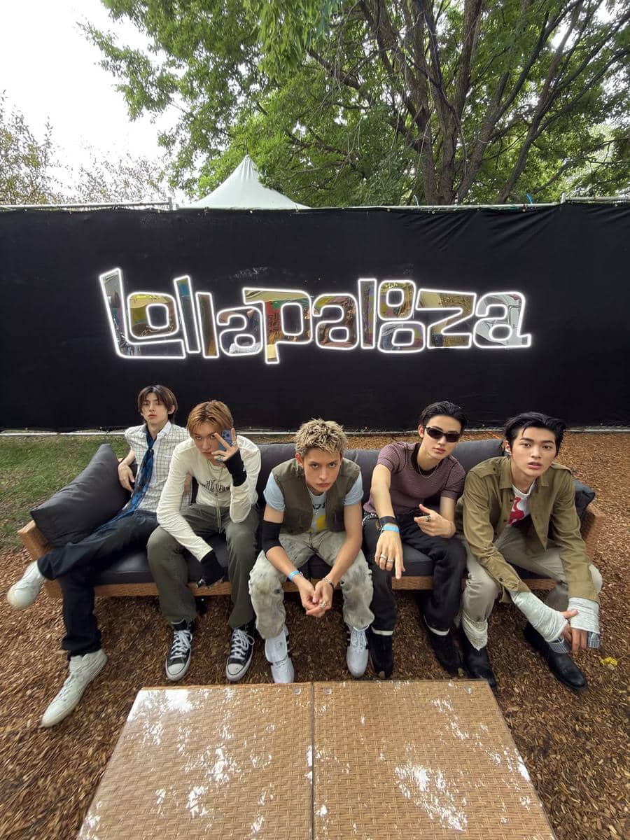 potret CORTIS di Lollapalooza Chicago 2026